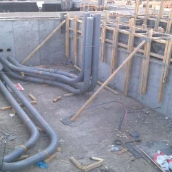 Electrical substation construction