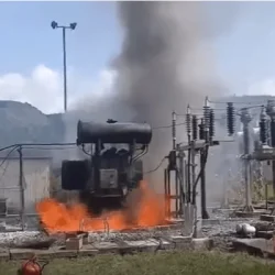 Transformer explosion